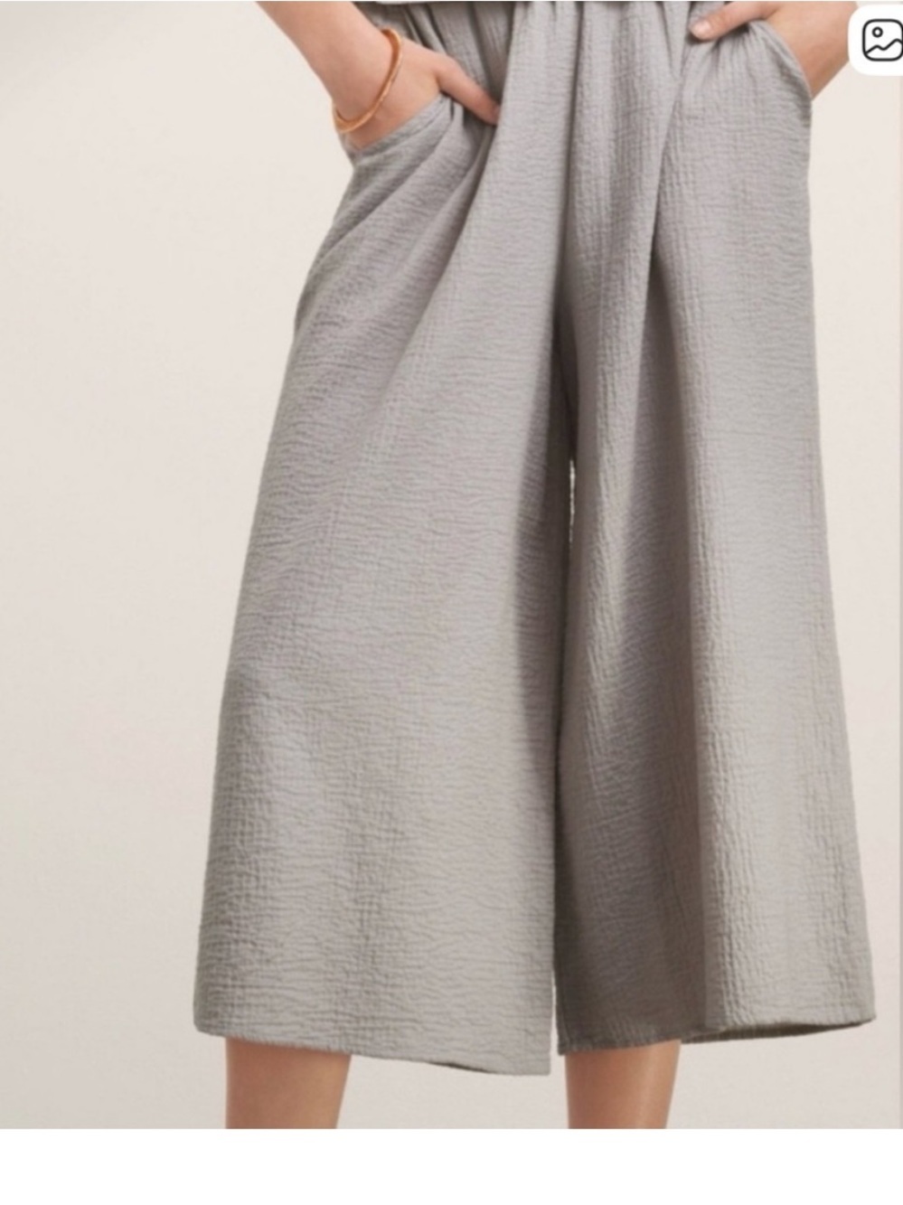 NWT Wilfred ARTIZIA beaulieu pants ashen/birch L